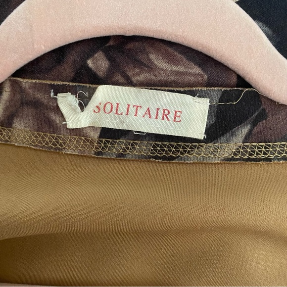 Anthropologie Solitaire Dark Purple Faux Suede Floral Kimono Jacket - Picture 5 of 11